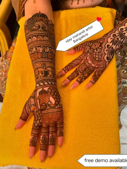 Vijay Singh - Special Occasion Mehandi Full Bridal Mehndi photo 8