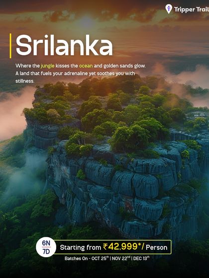 Explore the stunning landscapes of Sri Lanka, where the jungle kisses the ocean and golden sands glow. This is a land that fuels your adrenaline with adventure yet soothes you with its incredible stillness and natural beauty.