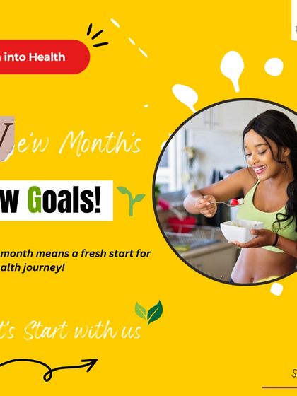 A new month is a fresh start for your health journey. I'm here to support you with customized diet plans and health management packages. Let's set your goals and crush them together.