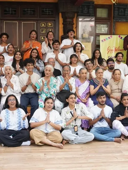We hosted a heartwarming session for senior citizens from Goodfellows, an initiative that connects the elderly with young graduates. It was a beautiful morning of shared breaths, gentle stretches, and deep connection.