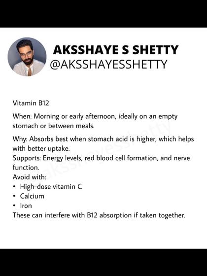 Timing matters for supplements. This guide explains the best time to take common vitamins and minerals like Omega-3, Vitamin B12, and Iron to maximize their absorption and effectiveness.