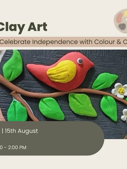 Clay art is a wonderfully tactile and calming activity for all ages. This parent-child workshop was a special session for creating colorful clay birds together.