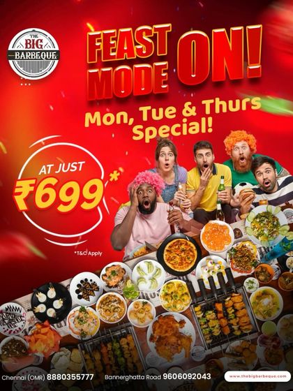 The Big Barbeque - Buffet Dining Experience Value Feasts: Our Best Deals photo 24