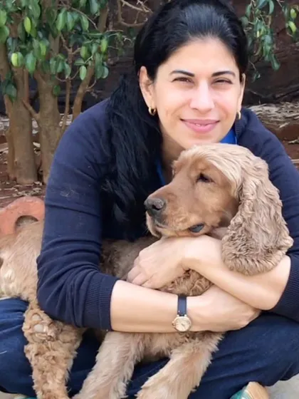 A beautiful moment of connection between a trainer and her cocker spaniel. We are grateful for the teachers who show us how to build stronger bonds with our pets.