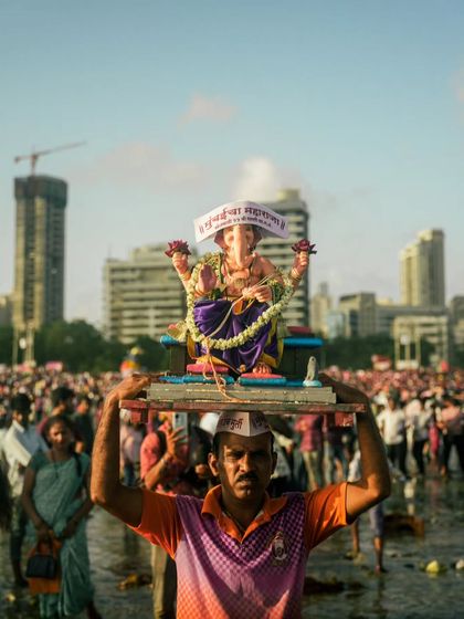 Mumbai's Heartbeat: Ganesh Chaturthi photo 17
