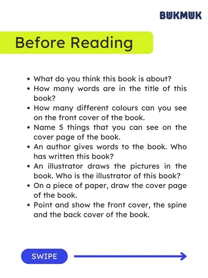 Even for toddlers under 4, you can make reading an engaging activity. These simple "Reading Reflection" tips suggest activities like counting colors on the cover, identifying characters, and finding new words together.