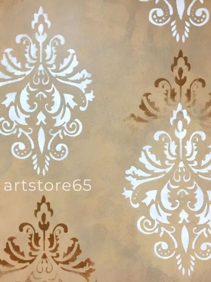 Artstore65 - Textured Wall Finishes Stencil Accent Walls photo 7