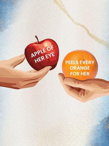 Compatibility isn't about being the same. It's about being the apple of her eye, and also being the one who peels every orange for her. It's about complementary acts of love.