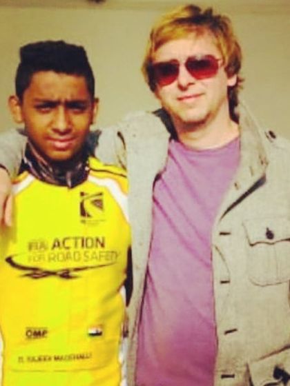 A proud moment for our driver and coach, representing Birel ART India at a prestigious FIA event.