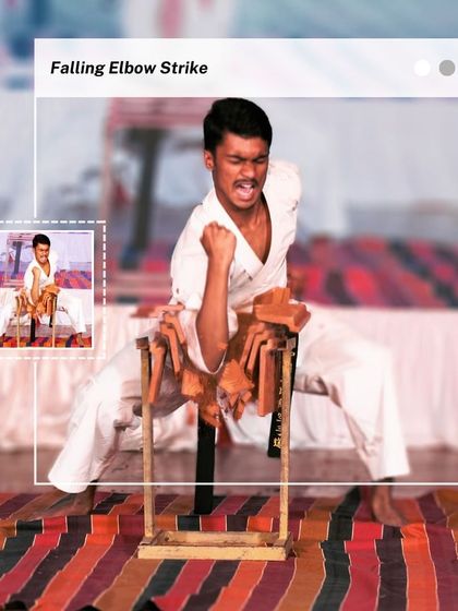 The falling elbow strike is a devastatingly effective close-range technique. We teach our students how to apply their body weight and focus their energy to break through obstacles with precision.