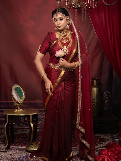 Surabhi's Makeup Studio & Academy - Professional Makeup & Hairstyling Courses Student Portfolios: Traditional South Indian Brides photo 8