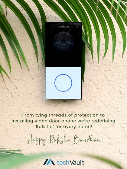 We believe in providing modern 'Raksha' for every home. This video door phone is more than a gadget; it is a promise of protection, allowing you to screen visitors and secure your home with confidence.