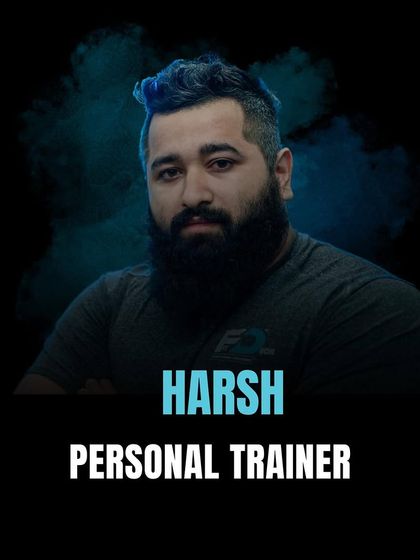 Meet Harsh. A specialist in strength and conditioning, he's here to help you unlock your true potential.