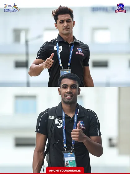 More players arriving, giving a thumbs-up to the camera.