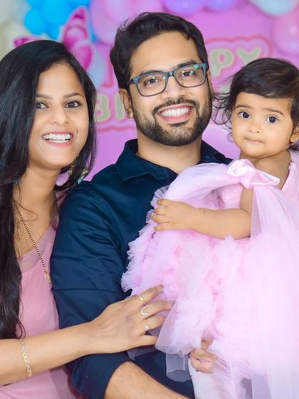 A charming 'Woodland' themed birthday party, with rustic decor, forest animal cutouts, and natural elements, creating a cozy and enchanting setting.