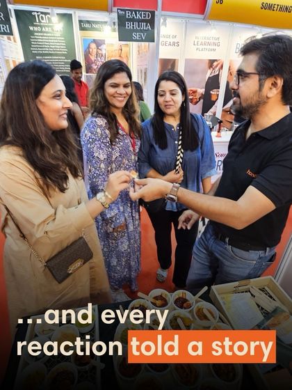 At our stall, every reaction told a story. The smiles and expressions of delight as people tasted our pickles for the first time are what make these events so special.