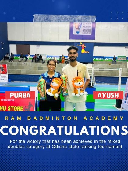 Ram Badminton Academy - Badminton Coaching Programs Our Students' Achievements photo 8