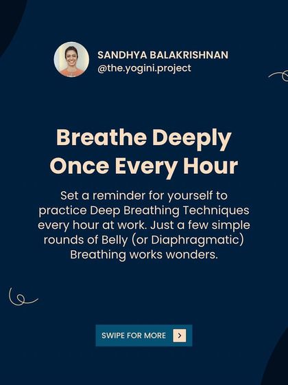 Sandhya Balakrishnan - Fitness Workshops & Corporate Wellness Practical Health & Nutrition Tips photo 69