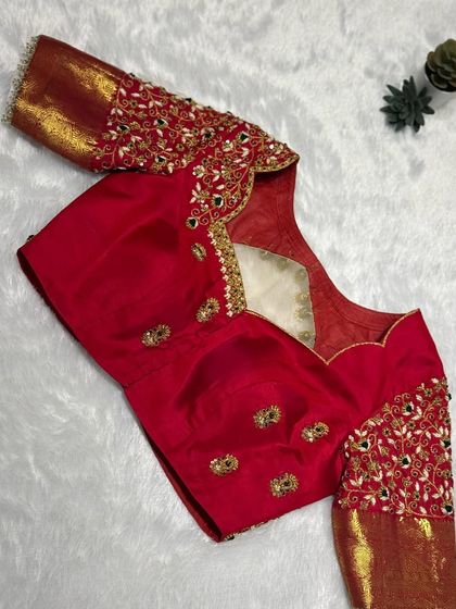 The Glamhouse - Ethnic Wear & Jewellery Rentals Bridal & Heavy Work Blouses photo 13