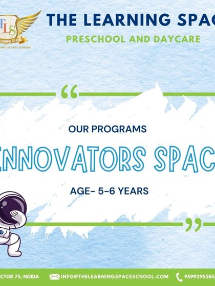Our Innovators Space for 5-6 year olds nurtures interpersonal skills and academic growth. Through fun, collaborative activities, we prepare young minds for real-world challenges.