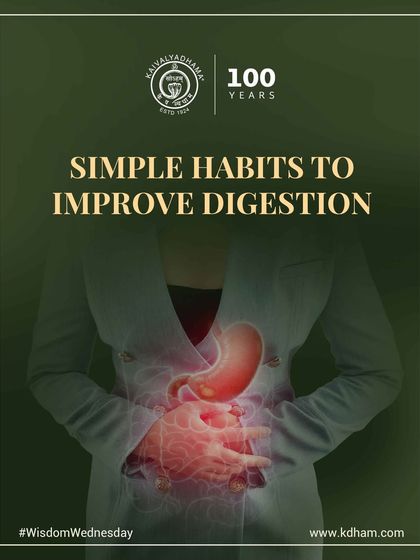 Good digestion is the foundation of good health. We share simple, mindful habits that help your body work in harmony with nature, from how you eat to how you move.