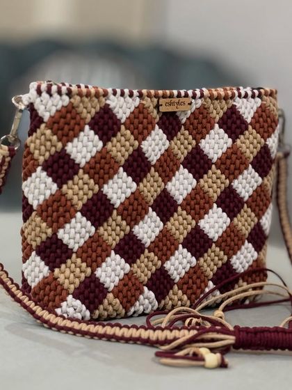 Eshtyles - Handcrafted Macrame Bags & Accessories Patterned & Colorful Slings photo 4