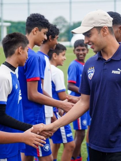 Bengaluru FC Soccer Schools - Football Camps & Community Events Our Global Footprint: Camps Across India & Abroad photo 44