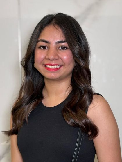 Slaying with balayage. This client is glowing with her new hair color and style.