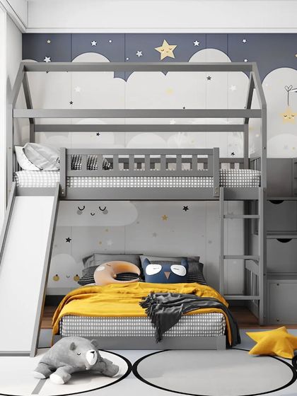 Dreaming in Colors & Textures - Modular Interiors & Room Renovation Imaginative Kids' & Teen Rooms photo 18