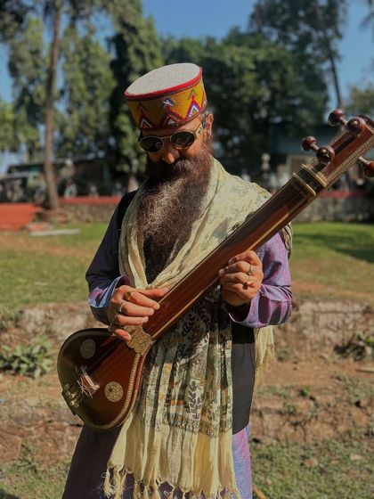 The practice of music is a form of yoga, Nada Yoga, the yoga of sound. It requires complete focus and presence, allowing the musician to merge with the music, just as a yogi merges with the divine.