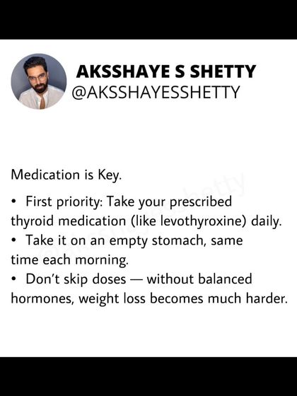 Thyroid issues can make weight loss challenging, but not impossible. This series explains how the thyroid works (TSH, T3, T4), the difference between hypo and hyperthyroidism, and how to manage weight loss through medication, nutrition, and exercise.