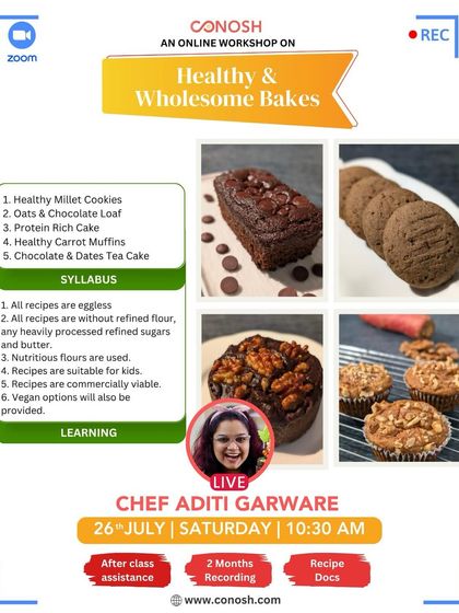 Conosh - Online Culinary Workshops Healthy & Special Diet Cooking photo 29