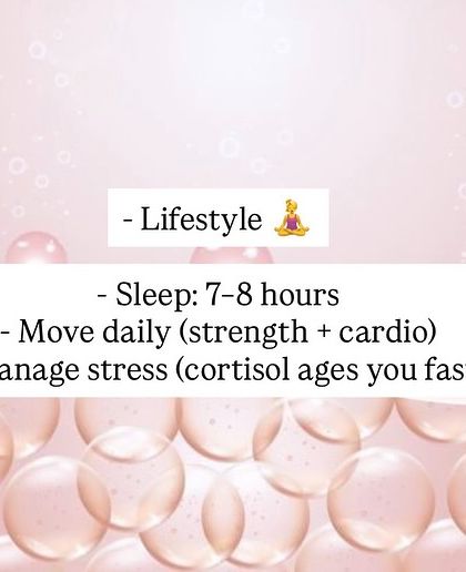 A healthy lifestyle is a cornerstone of anti-aging for your skin and hair. Prioritizing 7-8 hours of sleep, daily movement, and managing stress are non-negotiable for long-term health.