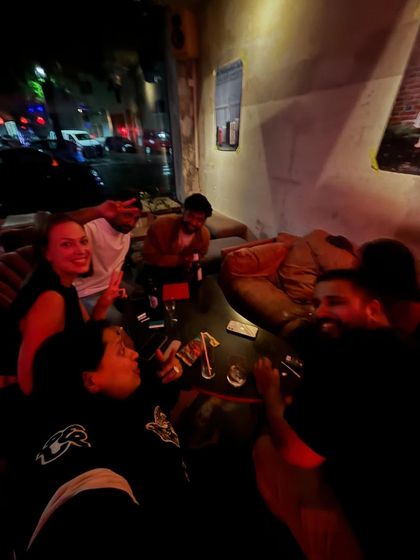 After the show in Bochum, just hanging out with the team. It’s these moments of connection that I cherish, building a global community through music.