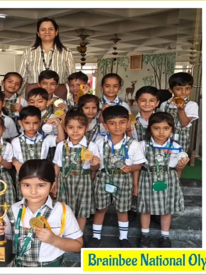 More winners from the Handwriting (Group A) competition at DPS Agra, celebrating their 2024 achievement.