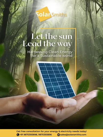 Let the sun lead the way. I specialize in harnessing clean energy for a sustainable world, turning sunlight into future-ready power.