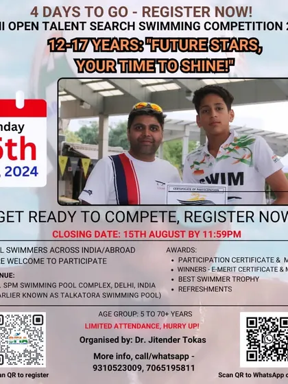 For our "Future Stars" aged 12-17, the Delhi Open is a chance to take on a fierce challenge and see where you stand.