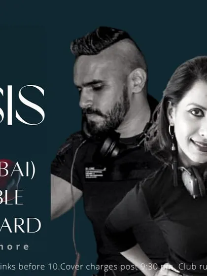 The poster for Nemesis, an event I played at Hyatt Centric, Bangalore. I'm often booked alongside international and local artists for premier house and techno nights.