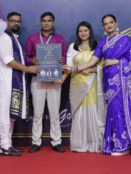 It is always an honor to be recognized for my work. These achievements are a testament to my commitment to the art of mehndi.
