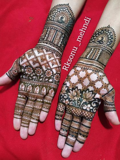 Sonu - Bridal & Wedding Mehndi Intricate Bridal Designs photo 82