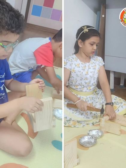 From hammering nails to fitting pieces together, our carpentry workshops are a fantastic way for kids to learn practical skills and see their own creations take shape.