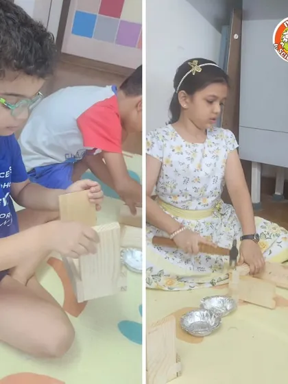 From hammering nails to fitting pieces together, our carpentry workshops are a fantastic way for kids to learn practical skills and see their own creations take shape.