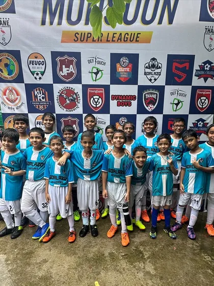 Our Under-9 and Under-11 teams ready to take on the Monsoon Super League, a three-month-long competition.