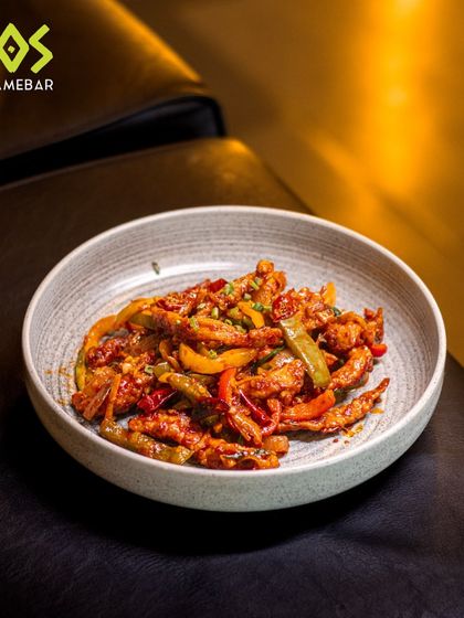 Game on with the flavors. This spicy chicken dish is perfect to fuel up and level up your taste buds.