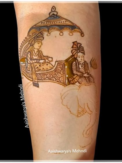 Your Story in Henna: Custom Portraits & Scenes photo 38