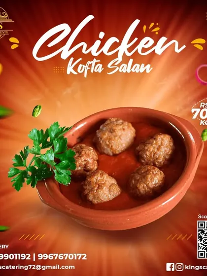 Enjoy the flavours of my delicious Chicken Kofta Salan. This delectable treat is available for just 700 per kg.