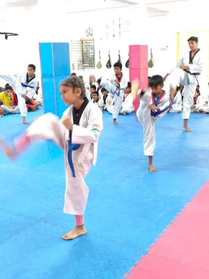 CTA Taekwondo & Fitness Clubs - Taekwondo for Kids & Teenagers Dynamic Kicking & Sparring Drills photo 51