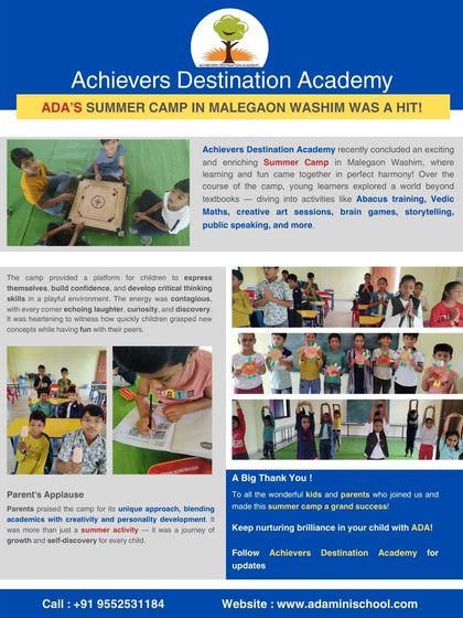 Achievers Destination Academy - English Language & Communication Summer Camp Highlights photo 20
