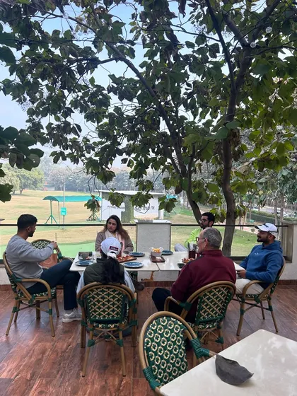 Teamwork makes the dream work. Our cafe provides a relaxed setting for collaboration.