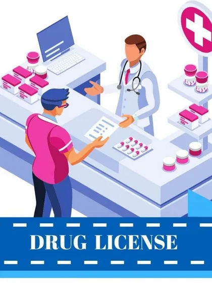 A visual representation of our drug license services for pharmacies and pharmaceutical businesses. We guide you through the stringent requirements for obtaining and maintaining a valid drug license, ensuring full compliance with health regulations.